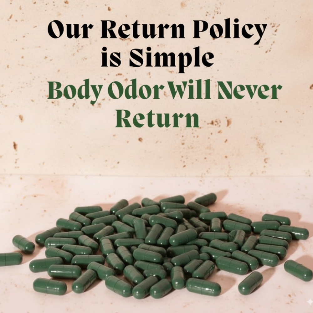 Internal Deodorant Capsules