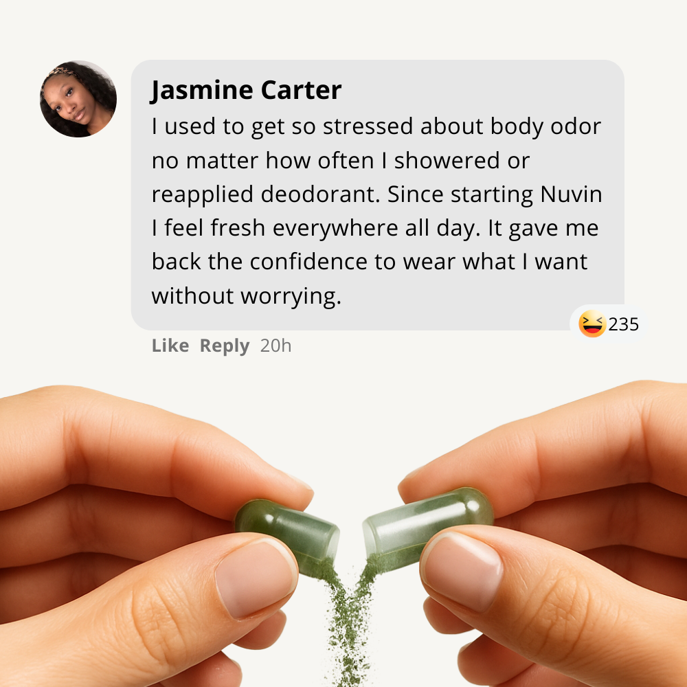 Internal Deodorant Capsules