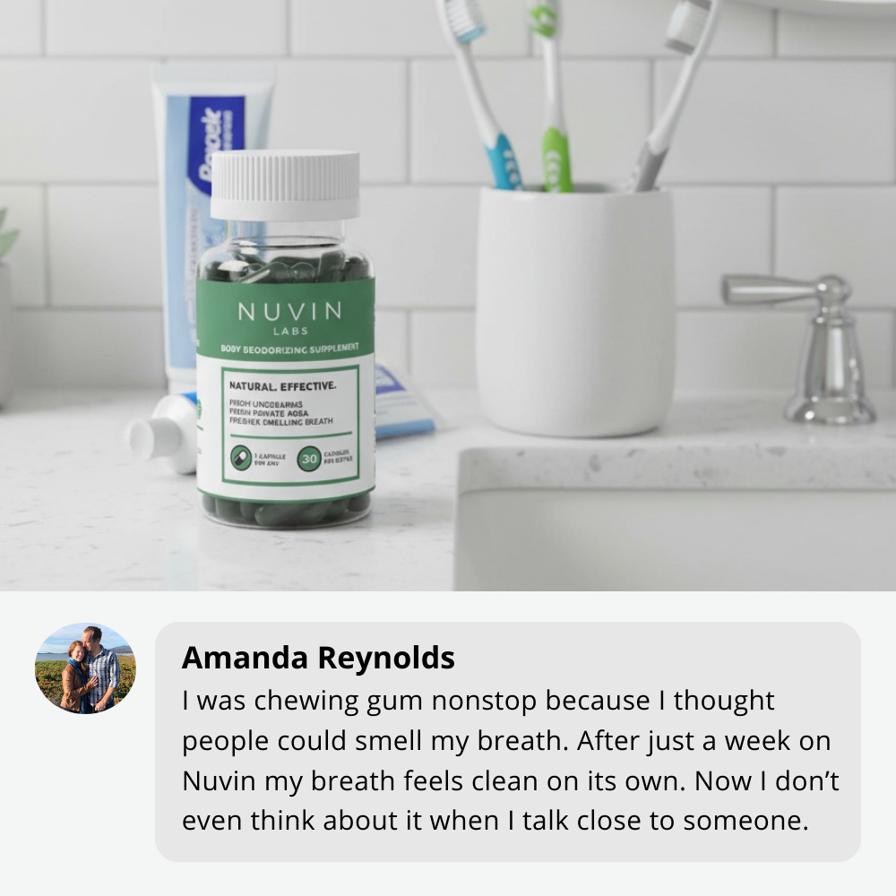 Internal Deodorant Capsules
